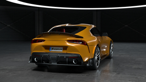 Lame de pare-choc arrière en Fiber de carbone pour voiture, accessoire de véhicule, <span class=keywords><strong>Toyota</strong></span> GR, brady A90 édition <span class=keywords><strong>J29</strong></span>/DB, MkV 2019, 2020 - Product Image 3