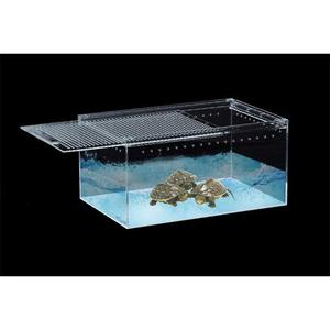 Boîte d'alimentation pour animaux de compagnie, boîtier en plexiglas personnalisé, Cage de <span class=keywords><strong>Reptile</strong></span> de Terrarium en acrylique - Product Image 3