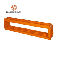 Moules en acier de précision pour blocs de béton emboîtables de style Lego pour murs de soutènement, système d'emboîtement sans mortier