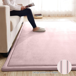 <span class=keywords><strong>Tapis</strong></span> de jeu <span class=keywords><strong>pour</strong></span> bébé en mousse à mémoire de forme antidérapante en polyester FIGOO, <span class=keywords><strong>tapis</strong></span> de ramper doux facile à nettoyer, <span class=keywords><strong>tapis</strong></span> de sol épais imperméable <span class=keywords><strong>pour</strong></span> enfants - Product Image 6