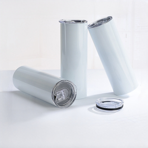 Borraccia Termica da 20 oz per Sublimazione, Tazza Termica Sottile con Cannucce - Product Image 1