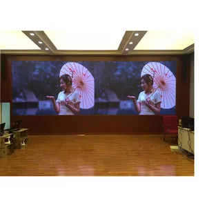 Magos interior display led hd de vídeo china levou exibição de vídeo tela p4.81 telão led para interior