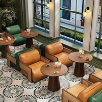 Meubles de banquet de restaurant sur mesure de haute qualité, ensembles de chaises et de canapés, canapés de restauration, table moderne pour café et restaurant