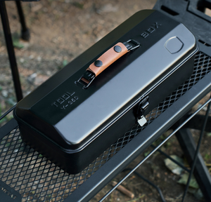 Y350 Iron Camping <b>Tool</b> <b>Metal</b> Storage <b>Box</b> Portable Handheld Suitcase Anti Water Organizer Coffee and Tea Set <b>Box</b> - Product Image 3