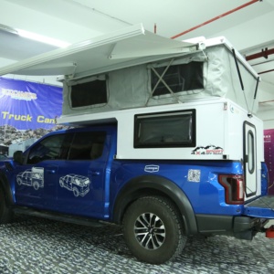 Nouveau type de caravane coulissante EcoCampor pour camion avec tente imperméable 4x4 à vendre - Product Image 5