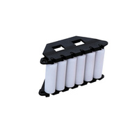 D628 Réduction de la friction Vente directe d'usine Offre Garde-corps à billes réglables Guide latéral en plastique pour convoyeur