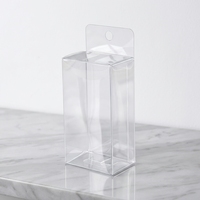 Boîtes à gâteaux en PVC transparent, boîtes en plastique PET pour jouets, cadeaux, aliments, sous-vêtements, jouets, imprimées UV, boîtes en plastique de qualité supérieure, pliables, acceptant la personnalisation