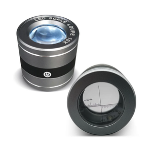 Lupa de Vidrio con Lente UV y LED de 10x Aumentos para Joyero, Monedas, Sellos y Reparación de Relojes - Product Image 1