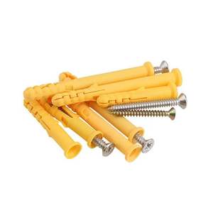 ขายร้อน ISO ได้รับการรับรอง 10 มม.พลาสติกขยายสมอตะขอ Bolt M4 M3 Drywall สกรูปรับแต่งขนาดธรรมดาพื้นผิว - Product Image 3