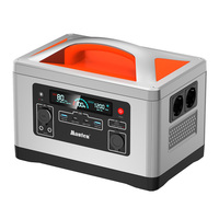 Outdoo110V 220V электростанция солнечный генератор 1200W 350000mAh с DC AC USB Type C