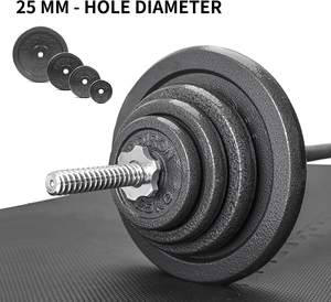 Plaques pare-chocs <span class=keywords><strong>en</strong></span> <span class=keywords><strong>fonte</strong></span> solide, 2x5KG, <span class=keywords><strong>en</strong></span> stock, équipement de gymnastique, exercice physique de qualité, poids - Product Image 5