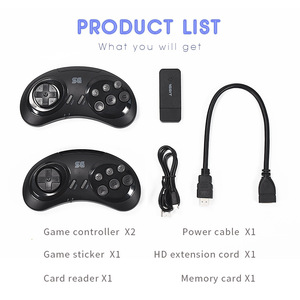 Simulador de Juegos de TV 4K al por Mayor para <span class=keywords><strong>Sega</strong></span> <span class=keywords><strong>Mini</strong></span>, <span class=keywords><strong>Consola</strong></span> de Juegos Retro de 16 Bits con Conexión HDMI, Y2 SG 900 Juegos - Product Image 6