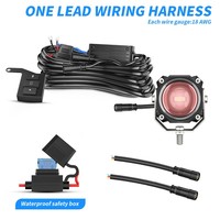 Nouveau Relais Zhouzi 12V avec Télécommande Sans Fil 5 Modes Portée 3 Mètres pour Moteur, Projecteur, Faisceau de Câblage et Accessoires d'Éclairage 1