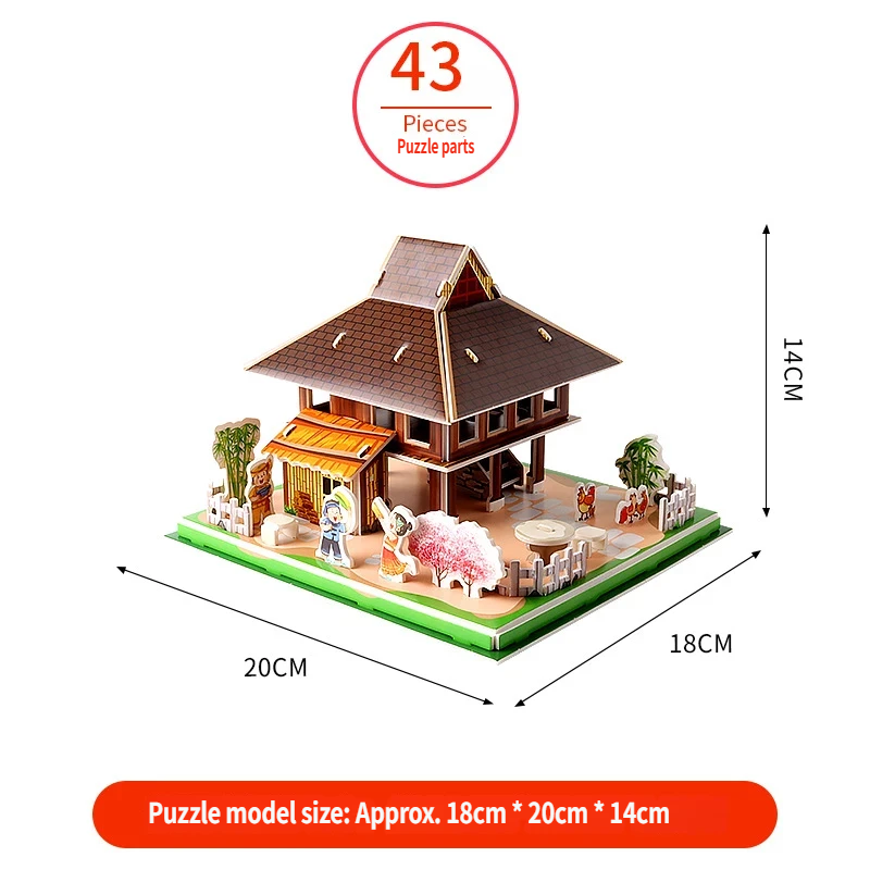 Maisons en bambou Dai