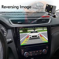 Système multimédia 2DIN Android Auto CarPlay GPS OLED 128 Go pour Qashqai J11/X-Trail T32 2013-2017 Tableau de bord USB 1 an