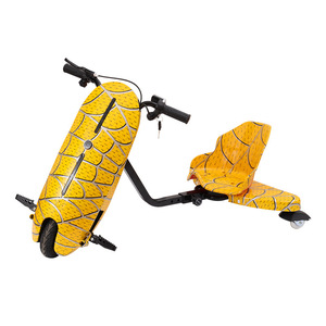 Patinete de Derrape <span class=keywords><strong>Plegable</strong></span> para Entretenimiento, Diseño para Compartir, Fácil Almacenamiento, Transporte Conveniente, Triciclo de Derrape para Niños - Product Image 4