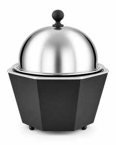 Plat de service élégant en acier inoxydable avec support de couvercle pour buffet, événements de restauration, hôtels, restaurants et banquets - Product Image 2