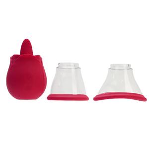 Juguete de rosa para mujeres, juguetes estimuladores para chupar y lamer, masajeador Personal, vibrador de rosa, Juguetes sexuales para vagina y pezones femeninos - Product Image 6