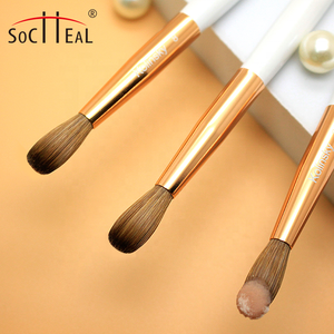 <span class=keywords><strong>Pennello</strong></span> per Unghie Acriliche con Logo Personalizzato, Setole Kolinsky Pure al 100%, Testa Tonda e Manico in Oro Rosa per Nail Art - Product Image 3