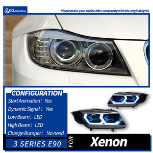 Especial 05-12 para BMW E90 LED Spoon Light Laser Lens 100W DRL para lámpara delantera Modificación de estilo de coche para modelos 320i 325i 318i - Product Image 5