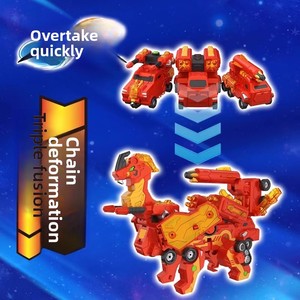 Jouet Robot Transformable Hyper-Transformant Dragon-Bestie Voiture Mecha - Plastique Résistant aux Chocs pour Garçons de 8 à 13 Ans - Product Image 4