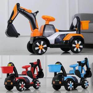 Escavatore Giocattolo Elettrico Scorrevole in Plastica Adatto per Bambini dai <span class=keywords><strong>1</strong></span> agli 8 Anni. - Product Image 4