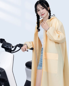 Impermeabile con Cappuccio a Copertura Estesa per E-Bike, Design Separato per Prevenire lo Sporco della Bicicletta, Protezione dalla <span class=keywords><strong>Pioggia</strong></span> per Esterni - Product Image 4