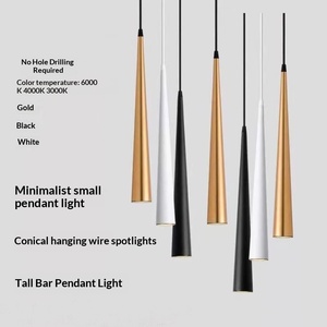 <span class=keywords><strong>Lampadario</strong></span> <span class=keywords><strong>a</strong></span> Tubo Lungo e Affusolato, Stile Nordico, per Ristorante, Bar, Tavolo, Soggiorno, Hotel, Linea Sospesa Personalizzata - Product Image 3