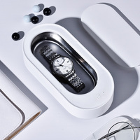 Eraclean Mini nettoyeur à ultrasons professionnel pour lunettes de soleil Nettoyeur de bijoux pour montres Nettoyeur à ultrasons Nettoyage de lunettes