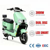Nouvelle moto électrique durable à longue autonomie, moteur 1500W, deux roues, batterie au lithium 60V 72V