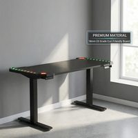 Vente en gros usine – Ensemble table et chaise de gaming modèle GTX-C3 de la marque AOR 2026 avec bureau électrique extensible en aluminium