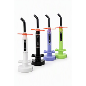 Lampe de photopolymérisation dentaire sans fil multicolore avec bande LED et base de charge - Machine de photopolymérisation en une seconde pour la dentisterie - Product Image 1