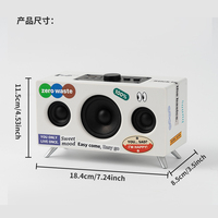 Altavoz Inalámbrico Portátil 2.1 con Diseño de Madera, Múltiples Reproductores, para Reuniones Sociales, Hogar y Escritorio, con Ranura para Tarjeta TF