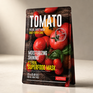 Masque en feuille super-alimentaire à la tomate 25g hydratant pour tous types de peaux - Product Image 2