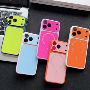เคสโทรศัพท์แม่เหล็กสีนีออนตัดกัน Senyork รุ่น Instant Transform 17 Pro Max สำหรับ iPhone 13 14 15 16 ขายส่งจากโรงงาน - Product Image 6