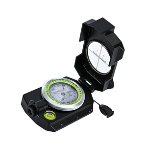 Boussole professionnelle Pro Durable S-100 à cadran acrylique, étui en aluminium, 45 mm, accessoires métalliques pour la navigation marine et l'orientation. - Product Image 3