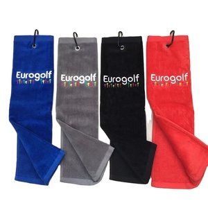 Luxusklo aus Baumwolle Golftuch mit Kartoniertruck individuelles Handtuch mit Haken