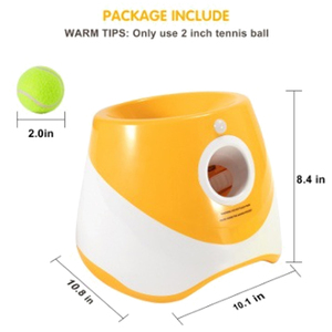 Interattivo All'aperto Pet Tennis Palla Pallina del Cane Macchina di Lancio Automatico di Palla per il Cane con 3 Pallina da Tennis nel pacchetto - Product Image 3