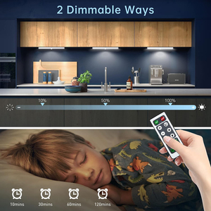 Wireless Under Cabinet Lighting with Charging Station, Rechargeable LED Motion Sensor <b>Light</b>, Dimmable Closet <b>Light</b> for Pantry - Product Image 3