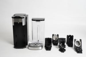 Máquina de café inteligente programable, última tecnología de pantalla táctil, eléctrica, Compatible con café molido <span class=keywords><strong>Nespresso</strong></span> Dolce Gusto - Product Image 6