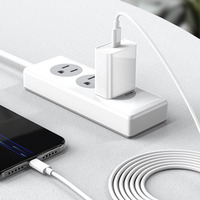Câble de Charge USB-C PD 66W 100W vers Chargeur Rapide, Câble de Données USB Type-C PD 20W pour iPhone et Samsung