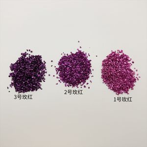 ทรายตกแต่ง Hongzun สำหรับงานฝีมือ DIY ของตกแต่งพลาสติกทำมือ 500 กรัม สีเทา สีเงิน สีทอง - Product Image 2
