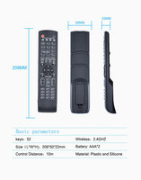 Control Remoto de TV de Muestra Gratuita, Fácil y Conveniente de Usar, Repuesto para TV Seewo