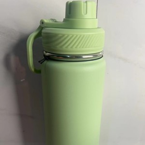 Botella de <span class=keywords><strong>Agua</strong></span> Deportiva de Acero Inoxidable 304 de 710 ml |   Aislamiento de 6-12 horas, tapa giratoria - Product Image 4