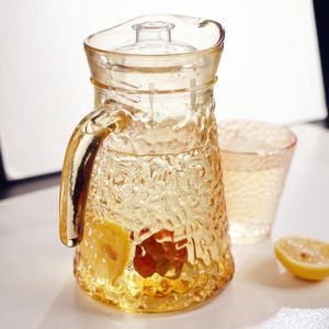 Teteras y Teteras de vidrio de borosilicato duraderas y elegantes, diseño clásico cristalino para el hogar, restaurante, juego de beber de negocios - Product Image 6