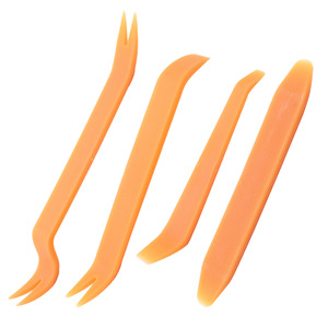 Pry <b>Bars</b> 4 Piece Plastic Set Claw End For Car Audio Dashcam Installation Removal Tools - Product Image 1