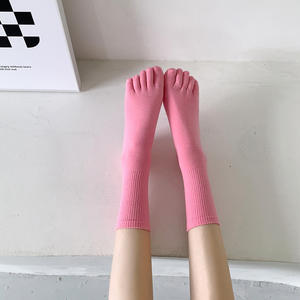 Jingwen OEM Mediastoe Yoga Deporte 5 <span class=keywords><strong>Dedos</strong></span> Separador <span class=keywords><strong>Calcetines</strong></span> - Product Image 5