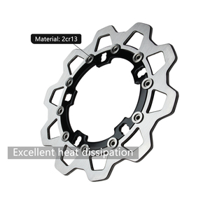 Nuevos Discos de Freno Delanteros VIMAS de 11.8 Pulgadas Rojos/Negros 300*5mm para Modelos de la Serie -Davidson 2008-2023, Modificación/Actualización - Product Image 6