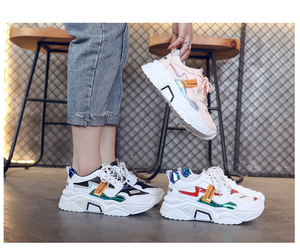 Scarpe <span class=keywords><strong>donna</strong></span> 2020 colore piattaforma scarpe da ginnastica all'ingrosso - Product Image 2