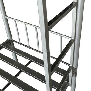 Folding Metal Double Bunk <b>Bed</b> - Product Image 3